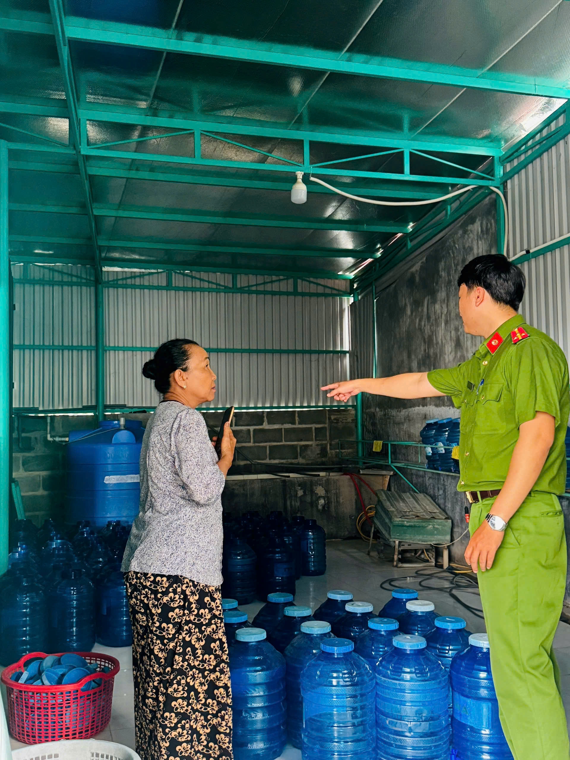 Xã Thuận Nam tăng cường công tác đảm bảo an toàn thực phẩm, phòng, chống ngộ độc thực phẩm