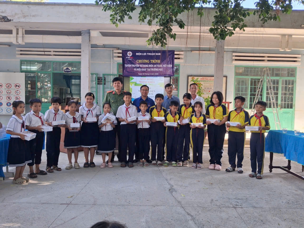 Công an xã Thuận Nam tích cực hưởng ứng chiến dịch Thanh niên Công an tình nguyện hè năm 2026