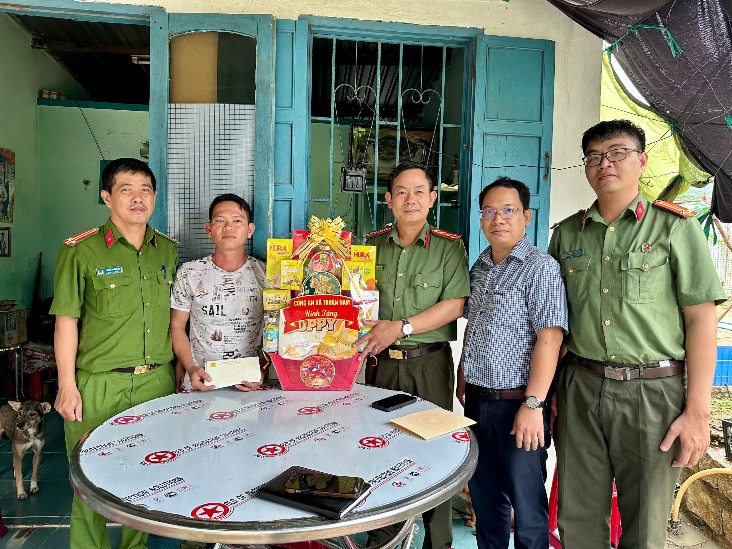 Lan tỏa nghĩa tình đồng đội nhân kỷ niệm 02 năm thành lập lực lượng tham gia bảo vệ an ninht trật tự ở cơ sở