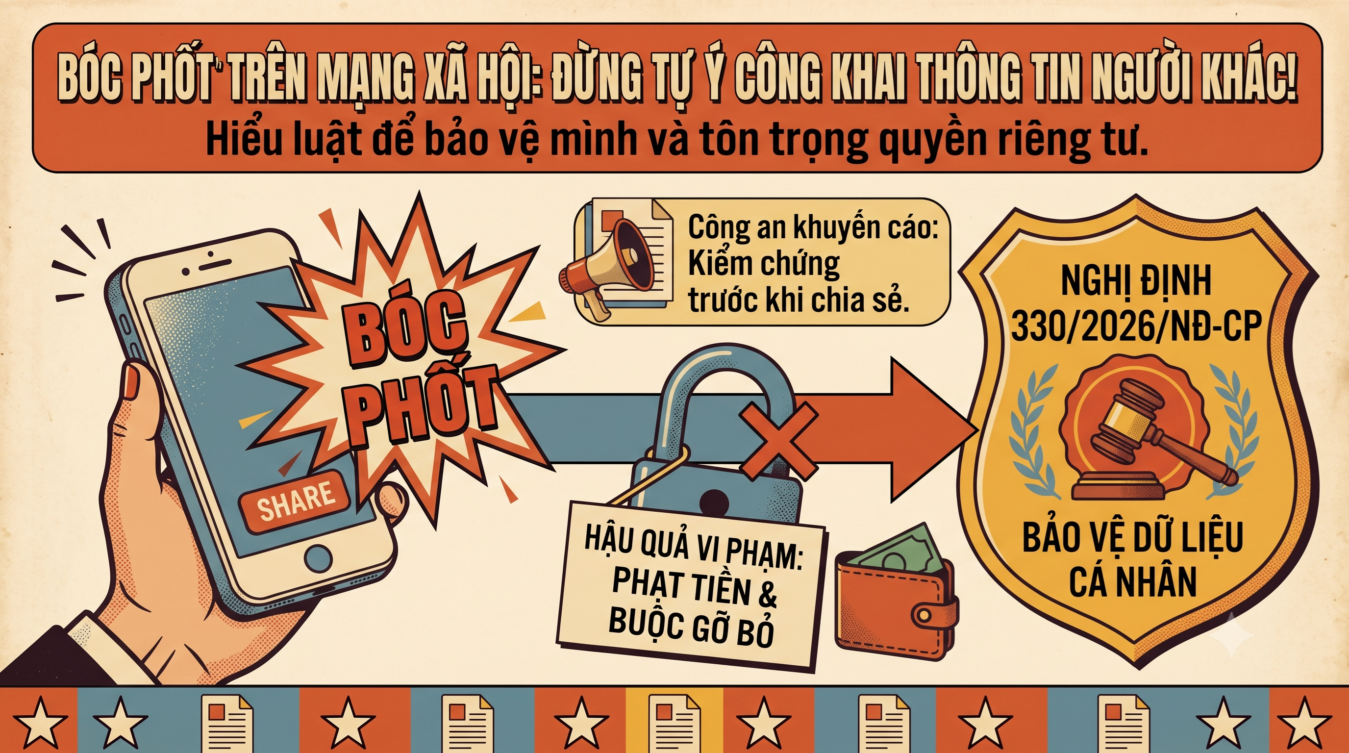 “Bóc phốt” và nguy cơ vi phạm pháp luật