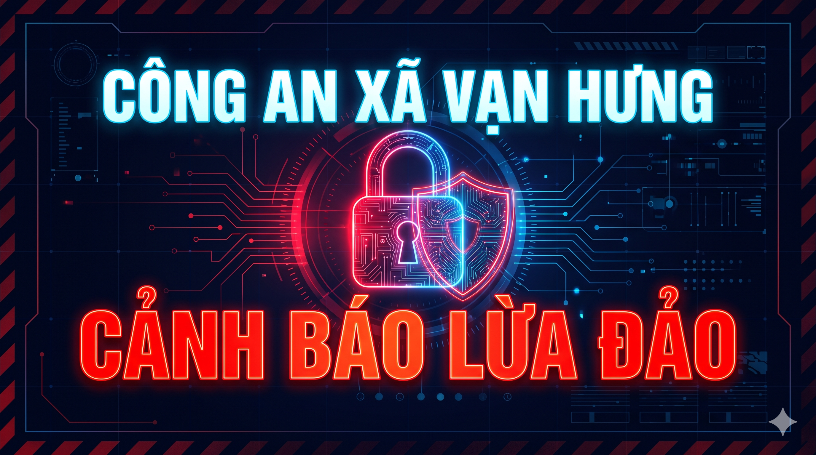 Công an xã Vạn Hưng: Cảnh báo thủ đoạn lừa đảo giả mạo tên miền