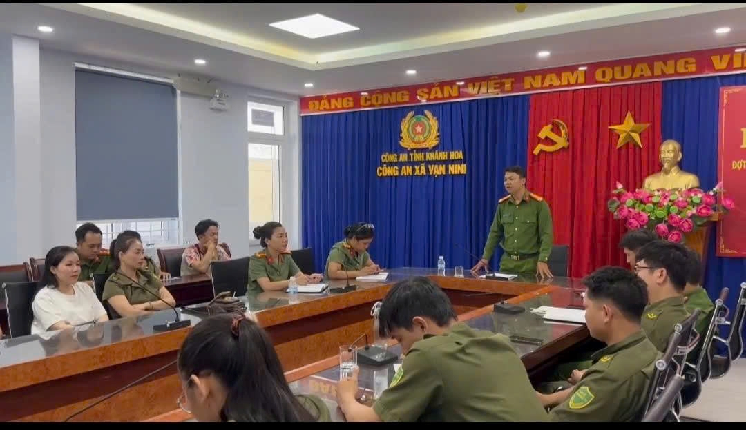 Xã Vạn Ninh khẩn trương chuẩn bị tham gia Hội thi lực lượng tham gia bảo vệ an ninh, trật tự ở cơ sở giỏi tỉnh Khánh Hoà năm 2026
