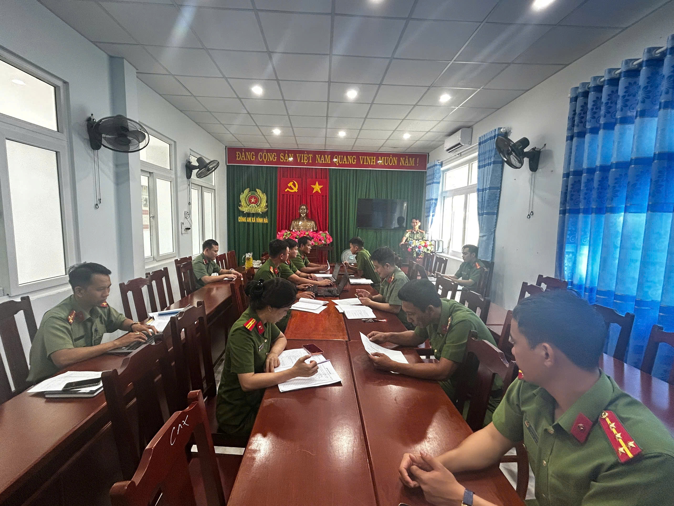 Tuổi trẻ Công an xã Vĩnh Hải: Tiếp lửa truyền thống qua Đề án 