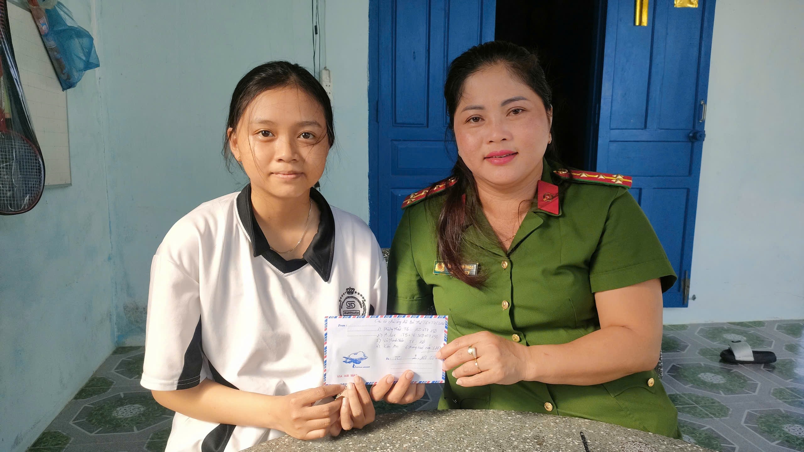 Chi hội Phụ nữ Công an xã Xuân Hải tiếp tục lan tỏa yêu thương qua chương trình 