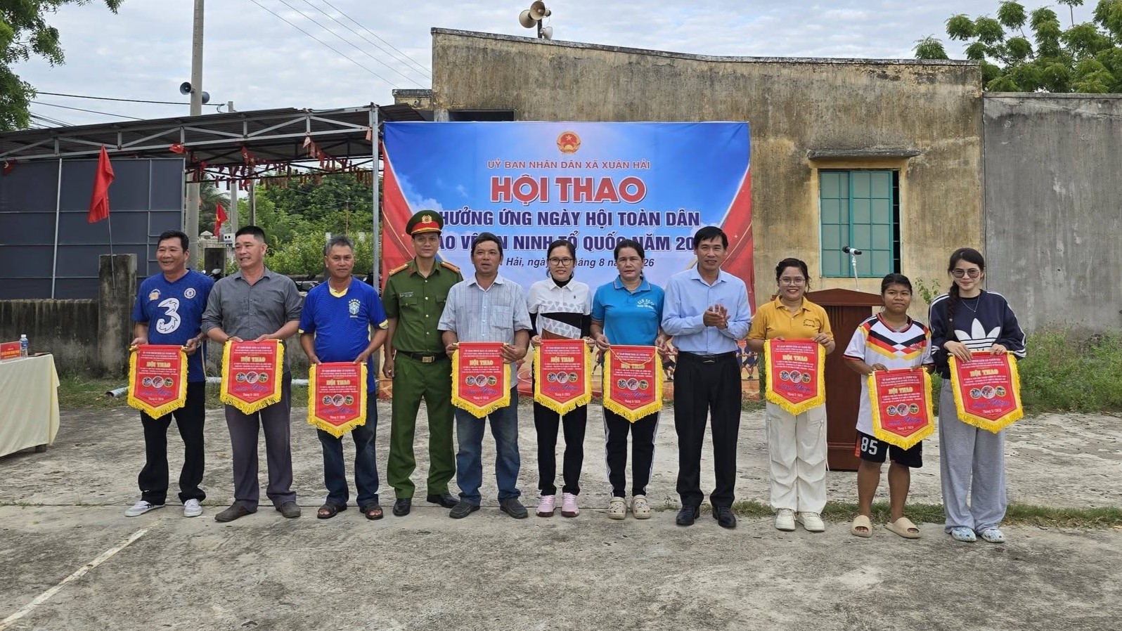 Từ Hội thao đến sức mạnh toàn dân: Chung tay xây dựng Xuân Hải an toàn, bình yên