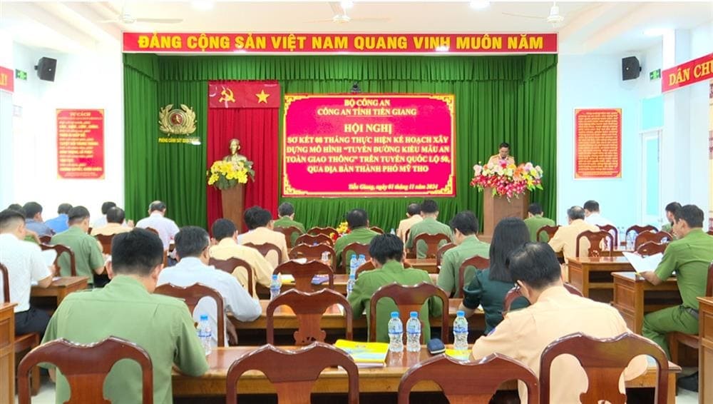 Tiền Giang: Những chuyển biến tích cực trong thực hiện Mô hình “Tuyến đường kiểu mẫu an toàn giao thông”