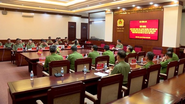 HỘI NGHỊ QUÁN TRIỆT CÔNG TÁC TUYÊN TRUYỀN, PHỔ BIẾN CÁC DỰ ÁN LUẬT DO BỘ CÔNG AN CHỦ TRÌ SOẠN THẢO TRÌNH QUỐC HỘI KHÓA XV TẠI KỲ HỌP THỨ 9