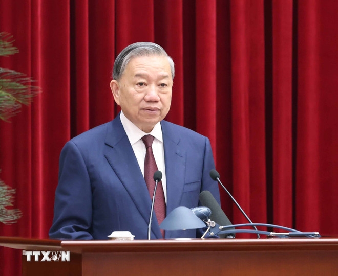 Toàn văn phát biểu bế mạc Hội nghị Trung ương lần thứ hai khoá XIV của Tổng Bí thư Tô Lâm