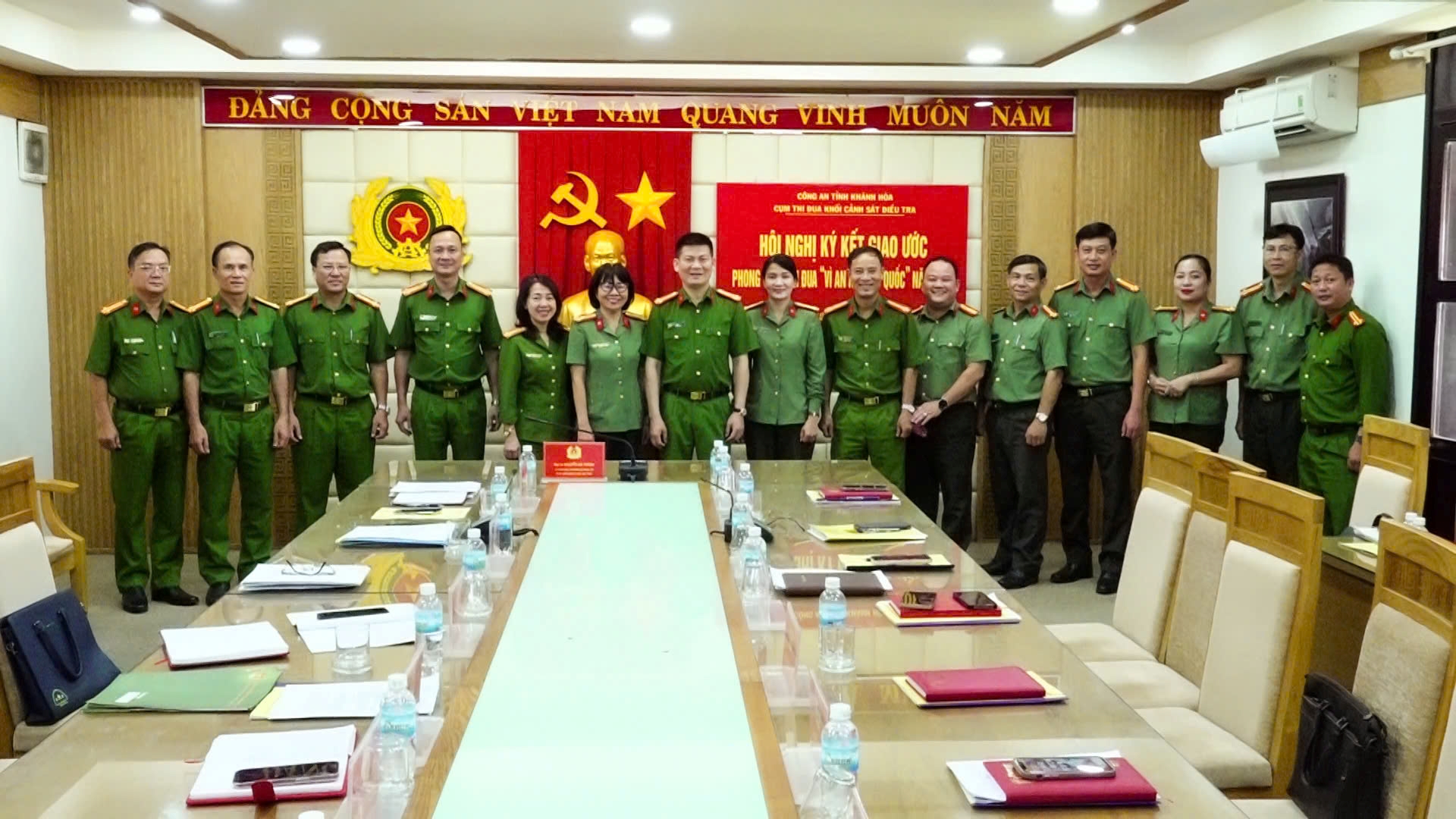 Cụm thi đua Khối Cảnh sát điều tra tổ chức Hội nghị ký kết giao ước thi đua  “Vì an ninh Tổ quốc” năm 2026
