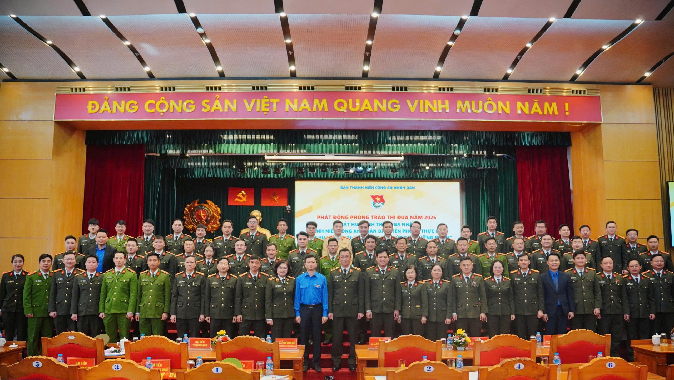 Phát huy mạnh mẽ tinh thần tiên phong, sáng tạo của Thanh niên Công an nhân dân