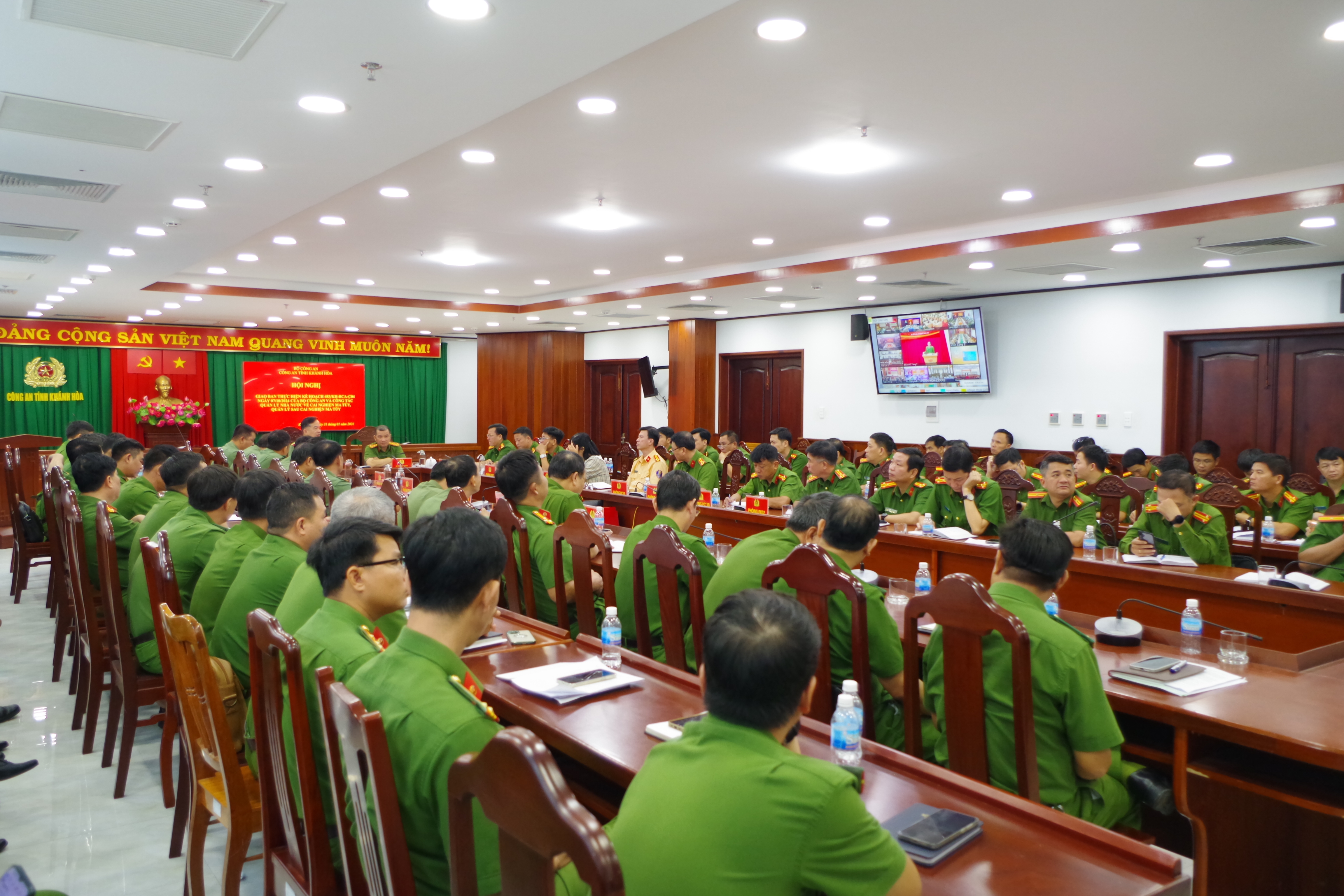 Bộ Công an tổ chức Hội Nghị giao ban Thực hiện Kế hoạch số 483 ngày 7/10/2024 của Bộ Công an và công tác Quản lý nhà nước về cai nghiện và quản lý sau cai