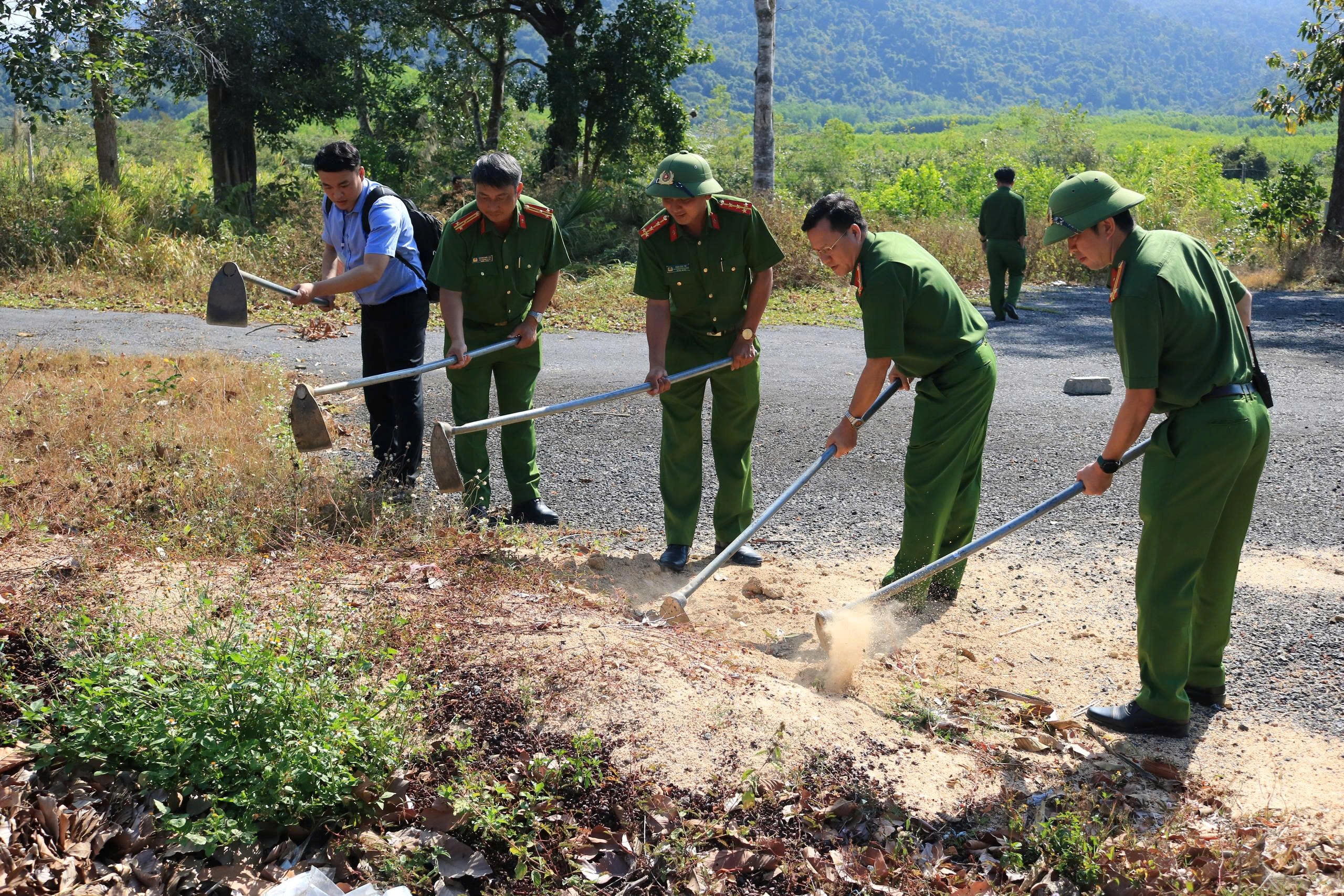 Khởi công xây dựng công trình  phòng học, dạy nghề cho học viên cai nghiện tại Cơ sở cai nghiện số 1