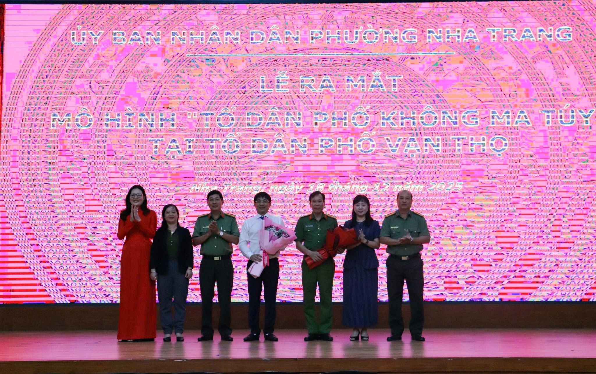 Phường Nha Trang ra mắt mô hình “Tổ dân phố Vạn Thọ không ma túy”