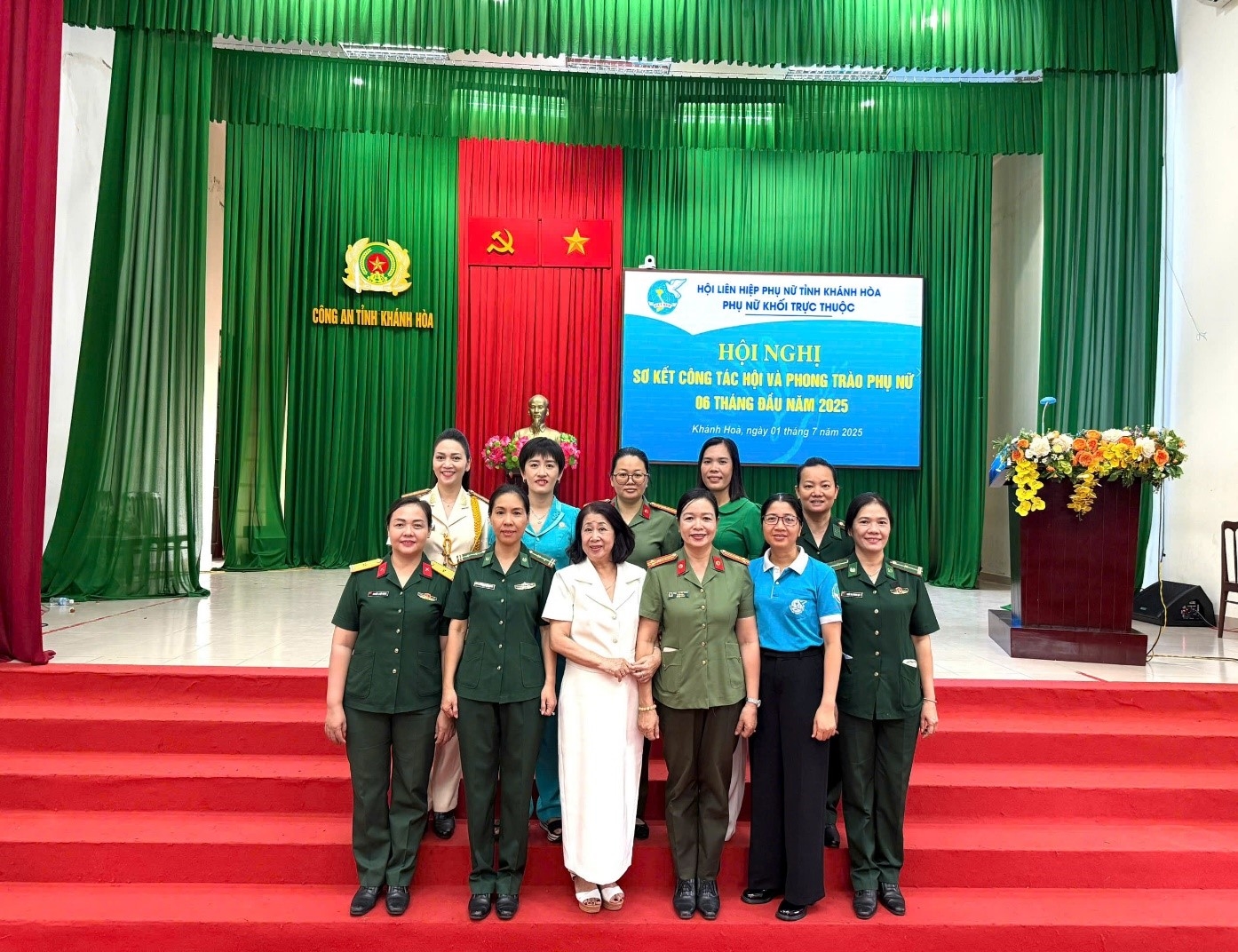 Hội nghị sơ kết công tác Hội và phong trào phụ nữ 6 tháng đầu năm 2025.