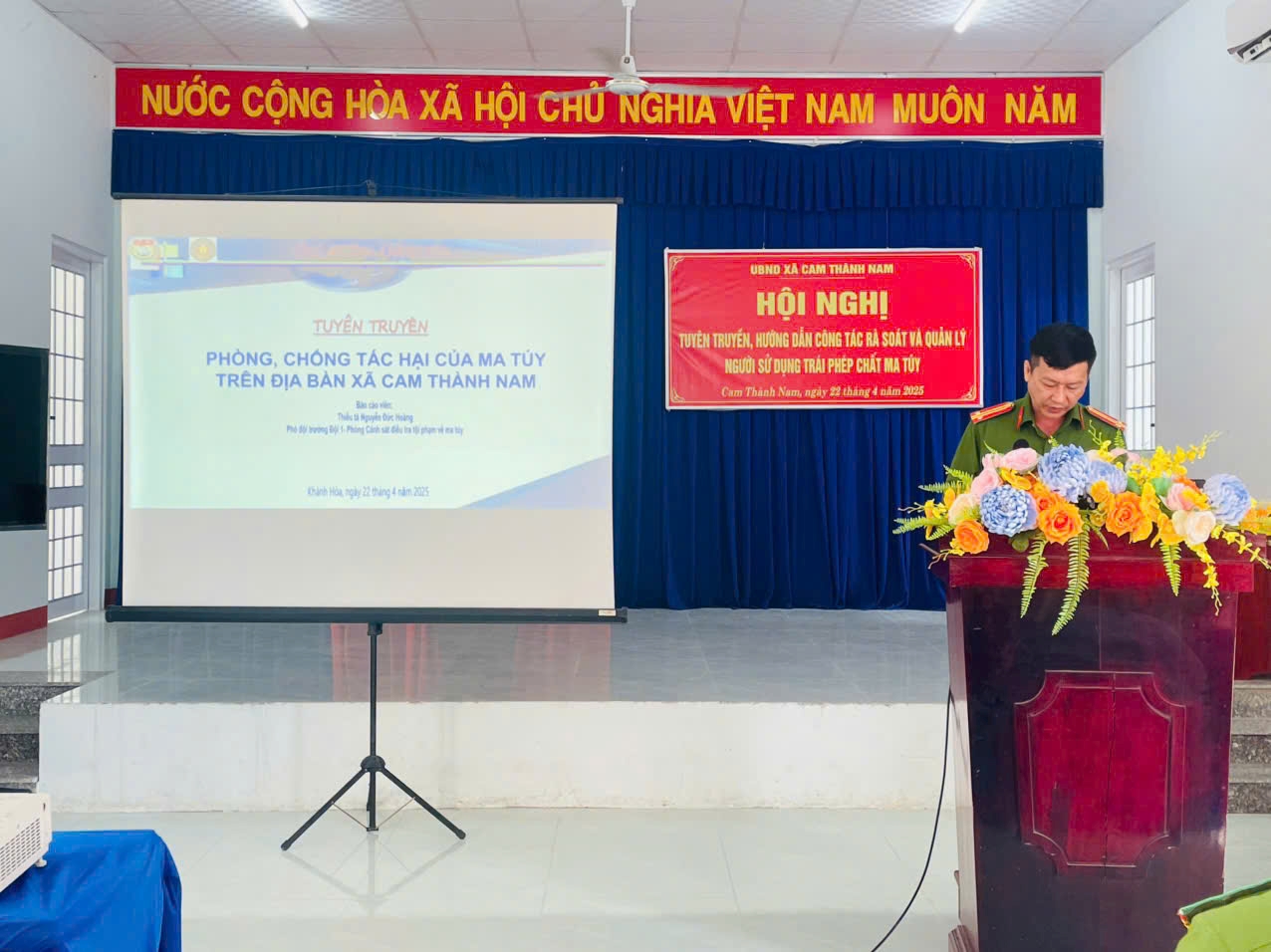 Tuyên truyền kiến thức nâng cao hiệu quả công tác phòng, chống ma túy và công tác xác định quản lý người sử dụng trái phép ma túy tại địa phương