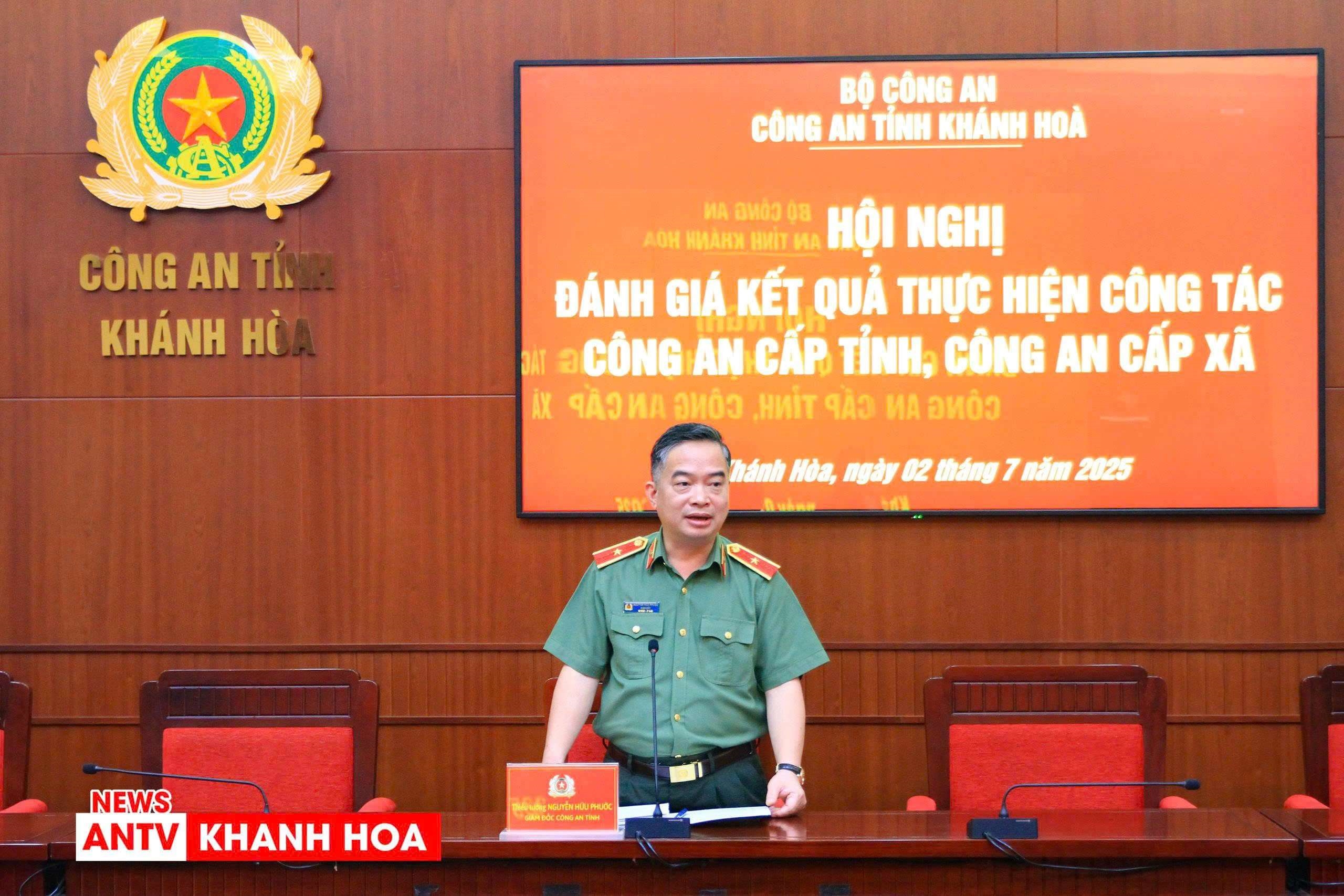 Công an tỉnh đánh giá kết quả thực hiện công tác công an cấp tỉnh, công an cấp xã