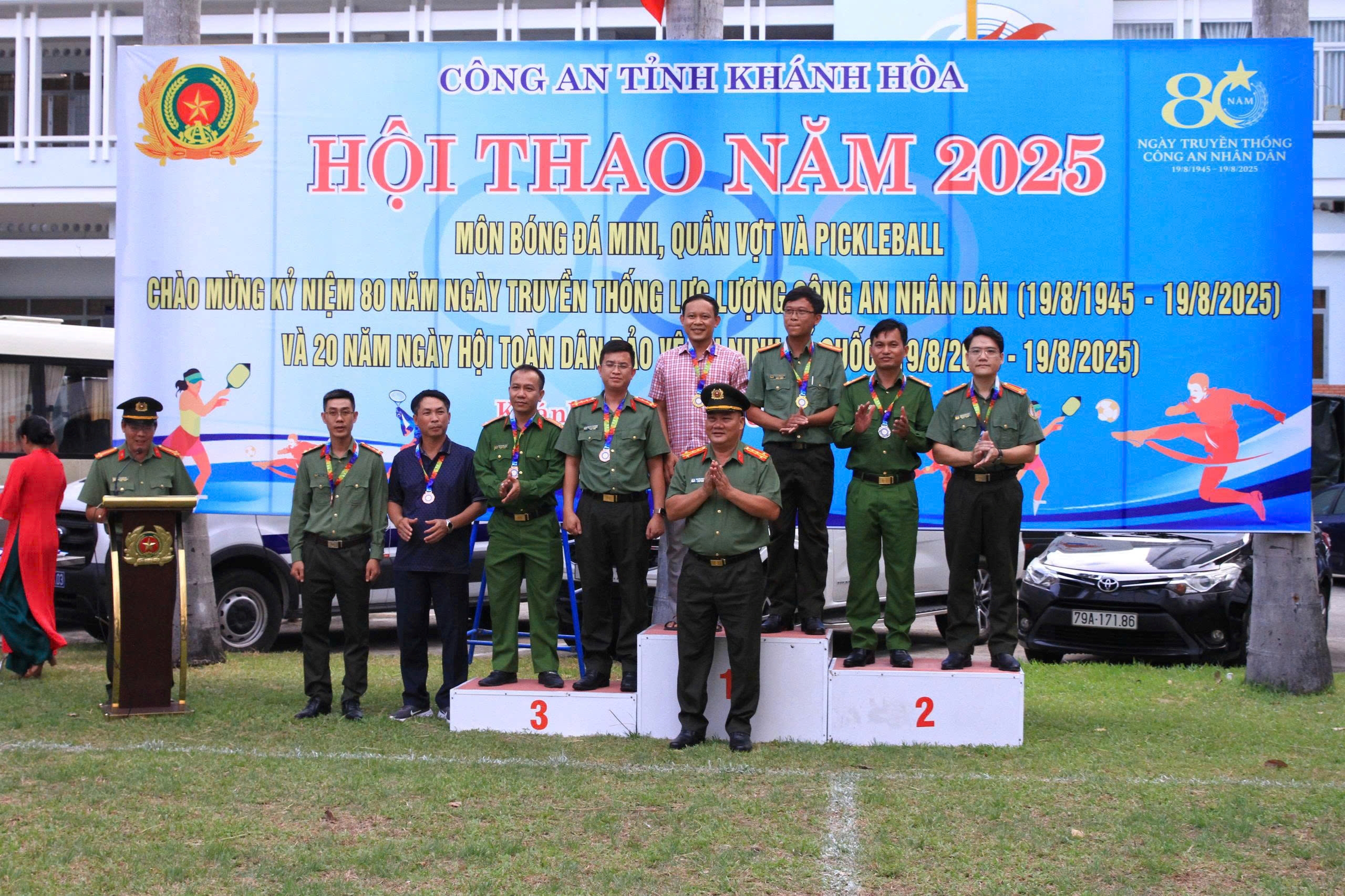Bế mạc Hội thao Công an tỉnh Khánh Hòa năm 2025