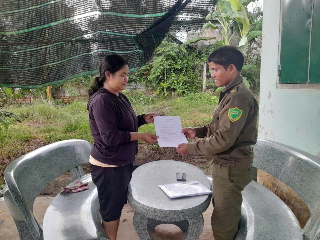 Cao Huy – người con đồng bào hết lòng vì an ninh trật tự địa bàn