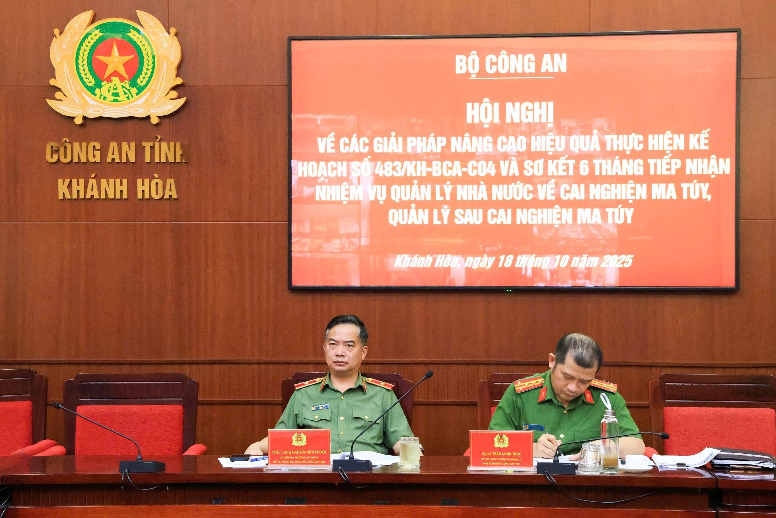 Lực lượng Công an thực hiện hiệu quả nhiệm vụ quản lý nhà nước về cai nghiện ma túy