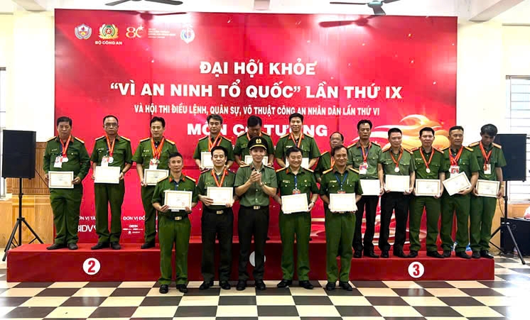 Công an tỉnh Khánh Hòa đạt được nhiều thành tích tại Đại hội khỏe “Vì An ninh Tổ quốc” lần thứ IX 2025.