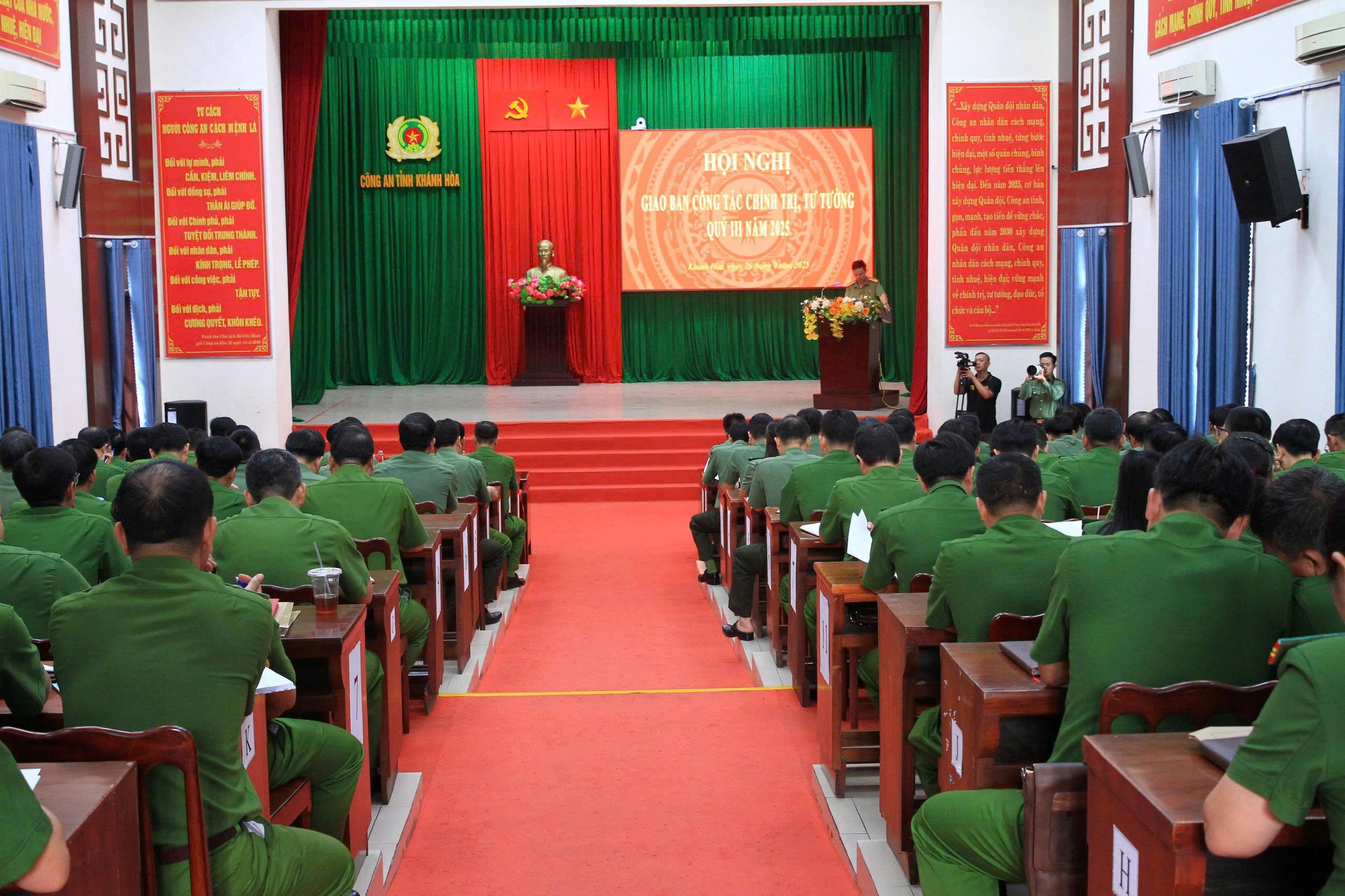 Giao ban công tác chính trị, tư tưởng quý III - năm 2025