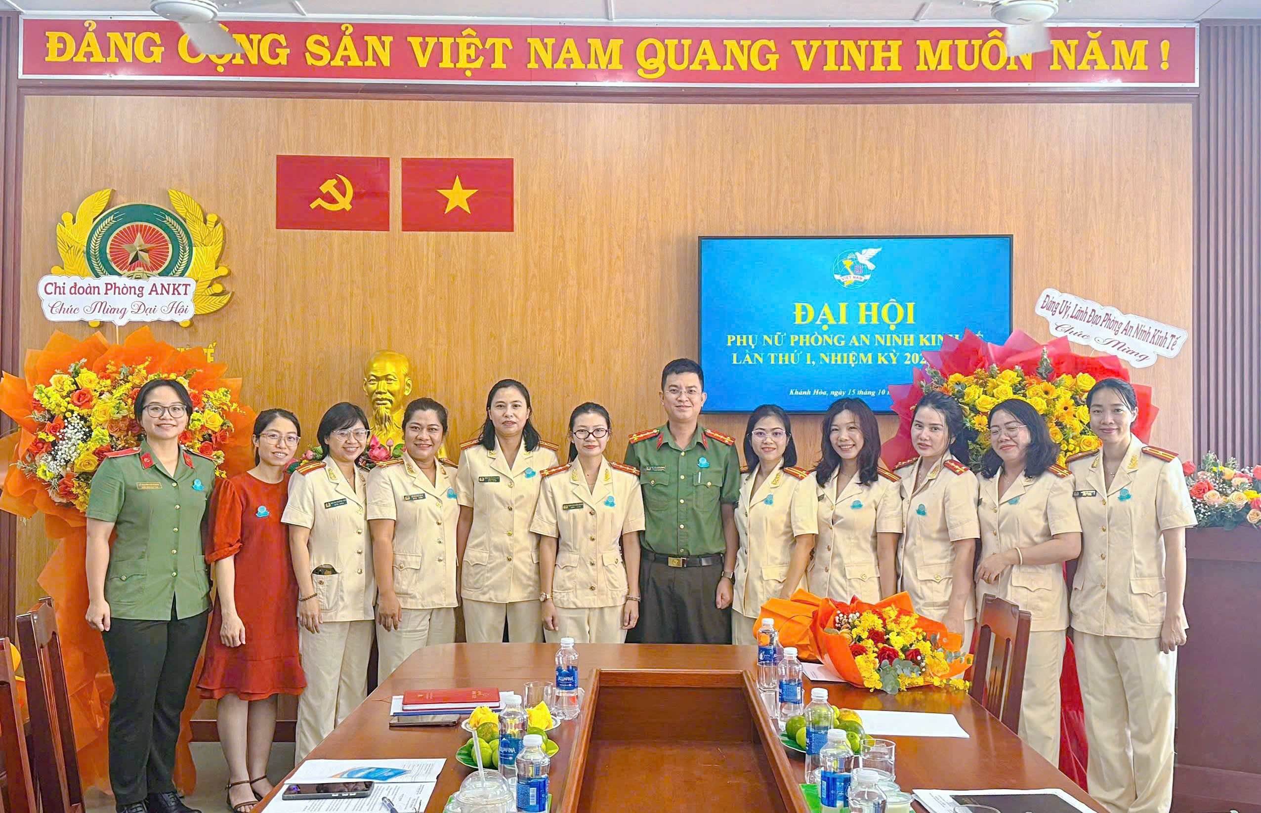 Hội Phụ nữ cơ sở trực thuộc Hội Phụ nữ Công an Khánh Hòa tổ chức thành công Đại hội Phụ nữ lần thứ I, nhiệm kỳ 2025-2030