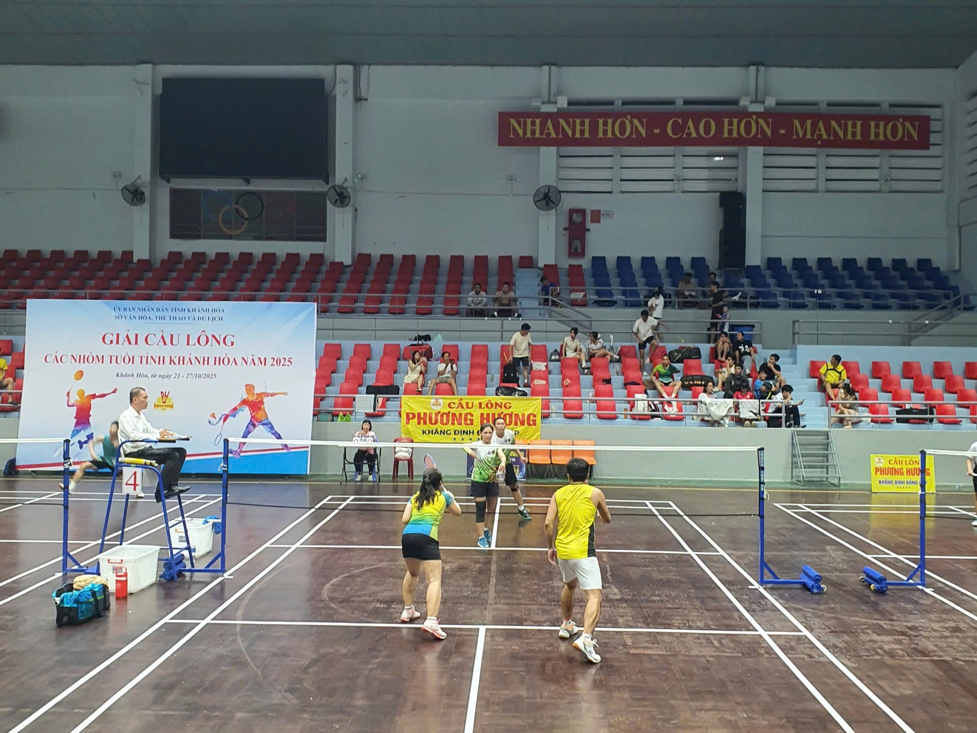 Công an tỉnh Khánh Hòa đạt nhiều thành tích tại Giải cầu lông các nhóm tuổi tỉnh Khánh Hòa năm 2025