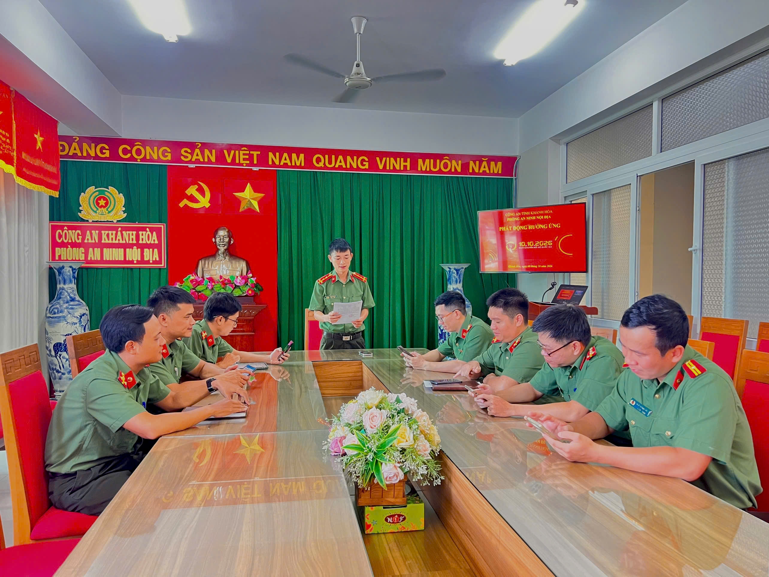 Phòng An ninh nội địa, Công an tỉnh Khánh Hòa hưởng ứng Ngày Chuyển đổi số quốc gia năm 2026