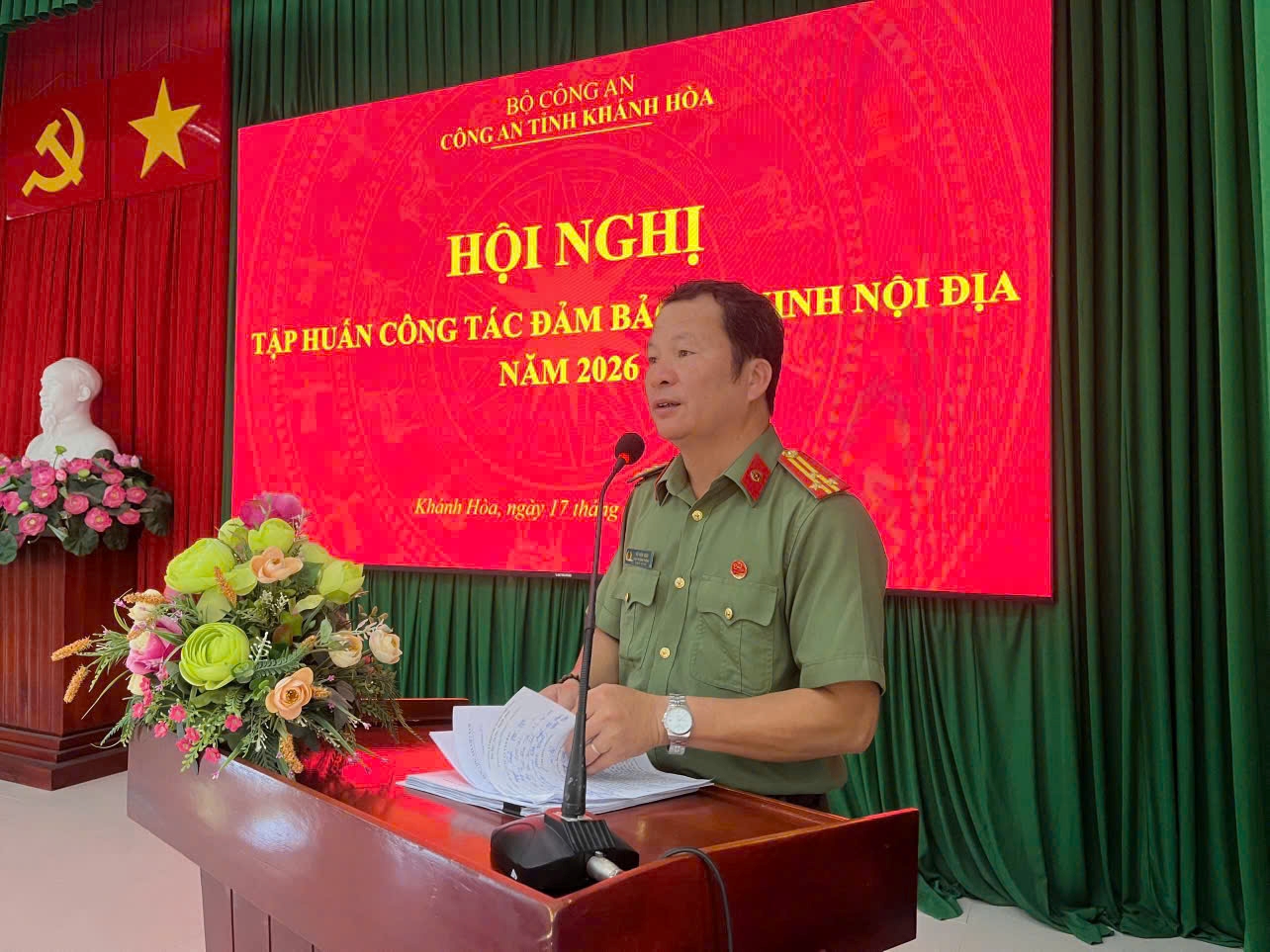 Tuyên truyền, tập huấn công tác đảm bảo an ninh nội địa năm 2026