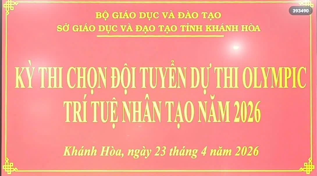 Công an tỉnh Khánh Hòa bảo đảm an ninh, an toàn thi Chọn Đội tuyển  dự thi Olympic Trí tuệ nhân tạo năm 2026