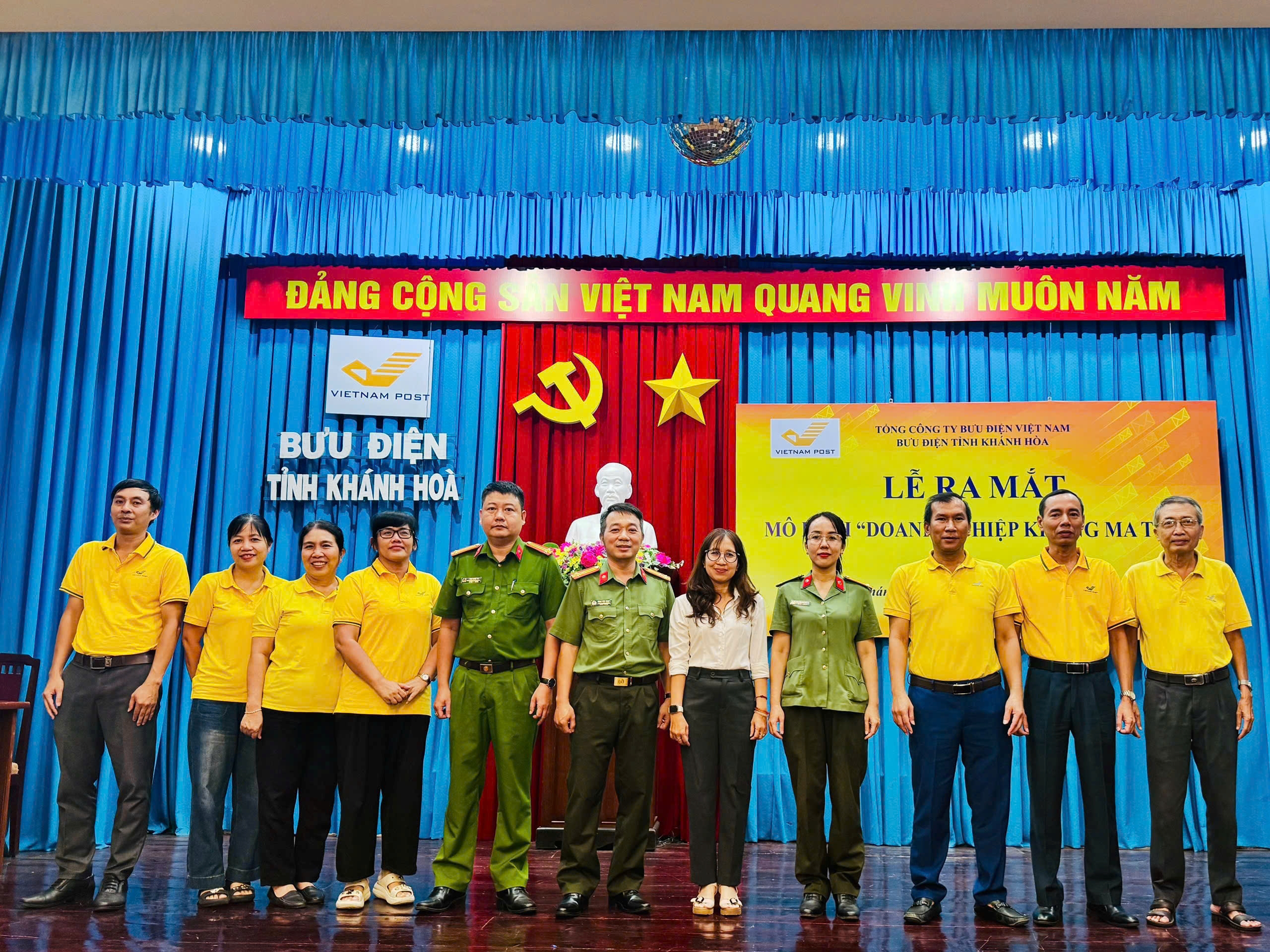 Ra mắt mô hình “Doanh nghiệp không ma túy” tại Bưu điện tỉnh Khánh Hòa
