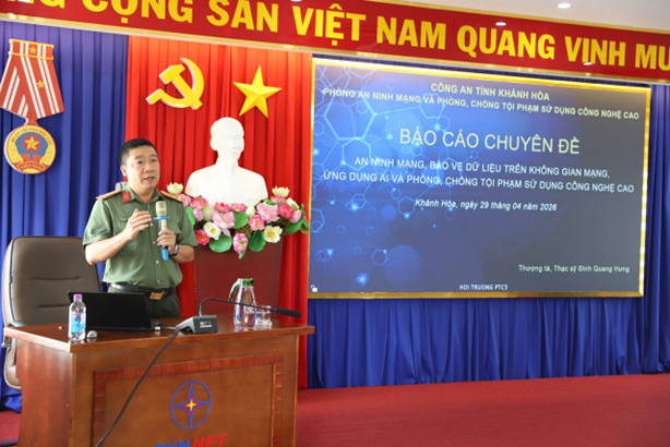 Hội nghị tập huấn kỹ năng đảm bảo an ninh mạng, an toàn thông tin cho lãnh đạo, cán bộ công nhân viên Công ty Truyền tải điện 3