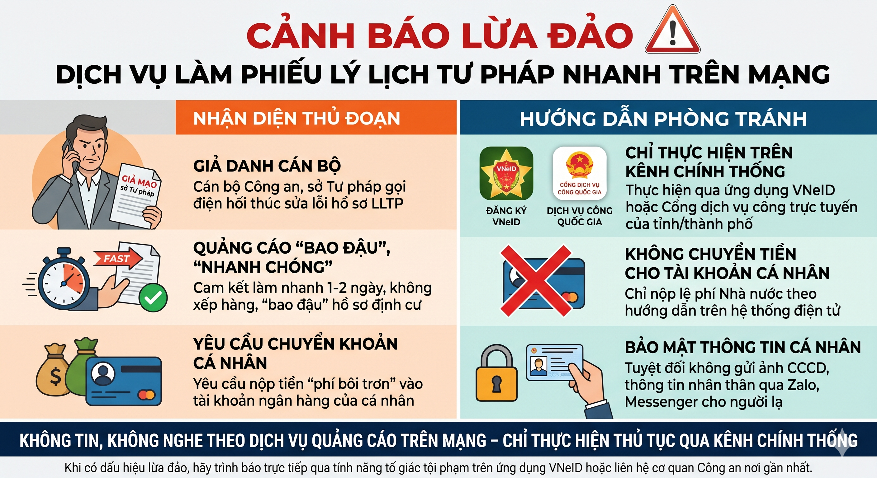 Cảnh báo: Lừa đảo làm 