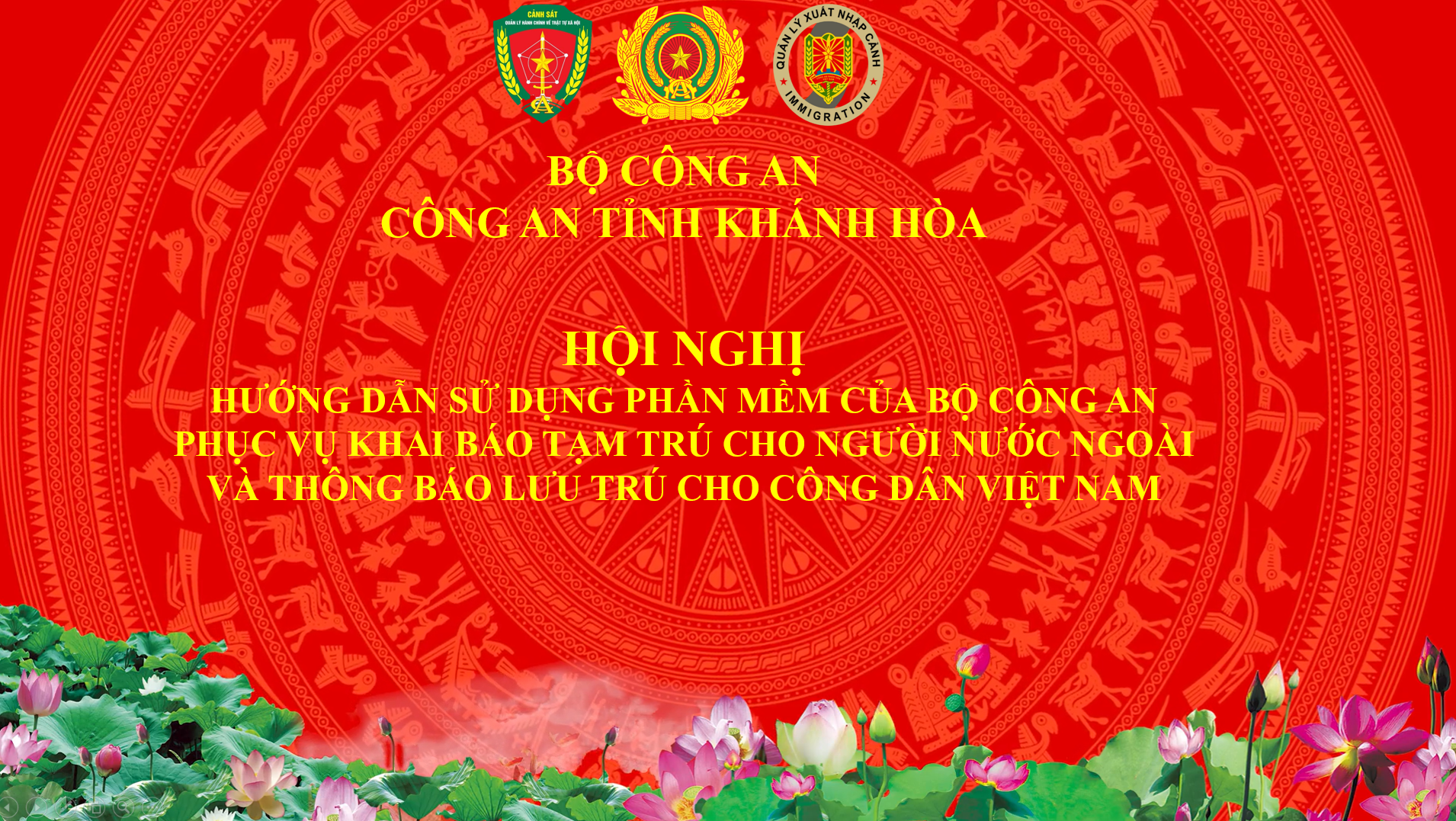 Hướng dẫn cách thức khai báo tạm trú cho người nước ngoài và thông báo lưu trú cho công dân việt nam trên phần mềm dùng chung của bộ công an cho các cơ sở lưu trú trên địa bàn tỉnh