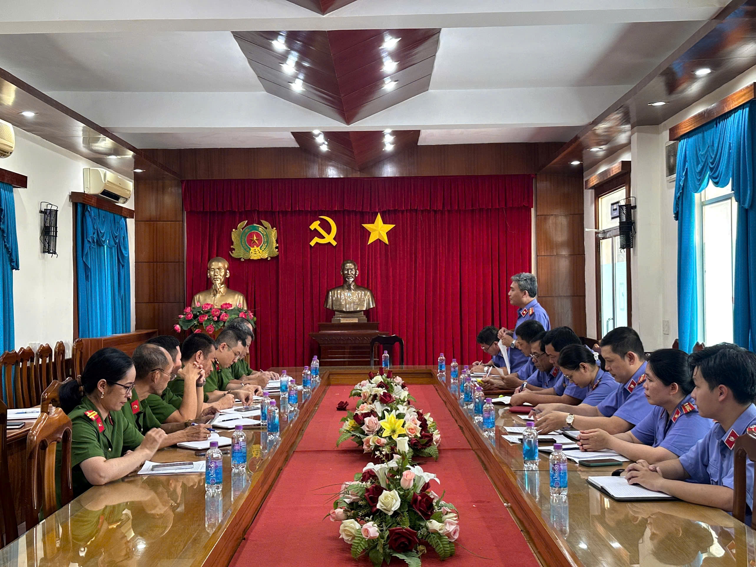 Tổ chức trực tiếp kiểm sát công tác tiếp nhận, giải quyết nguồn tin về tội phạm tại Cơ quan Cảnh sát điều tra Công an tỉnh Khánh Hòa
