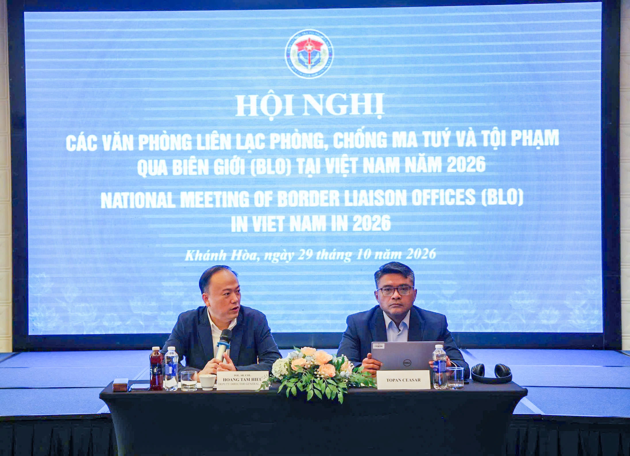 Phối hợp tổ chức Hội nghị Các văn phòng liên lạc phòng, chống ma túy và tội phạm qua biên giới (BLO) năm 2026 tại Khánh Hòa