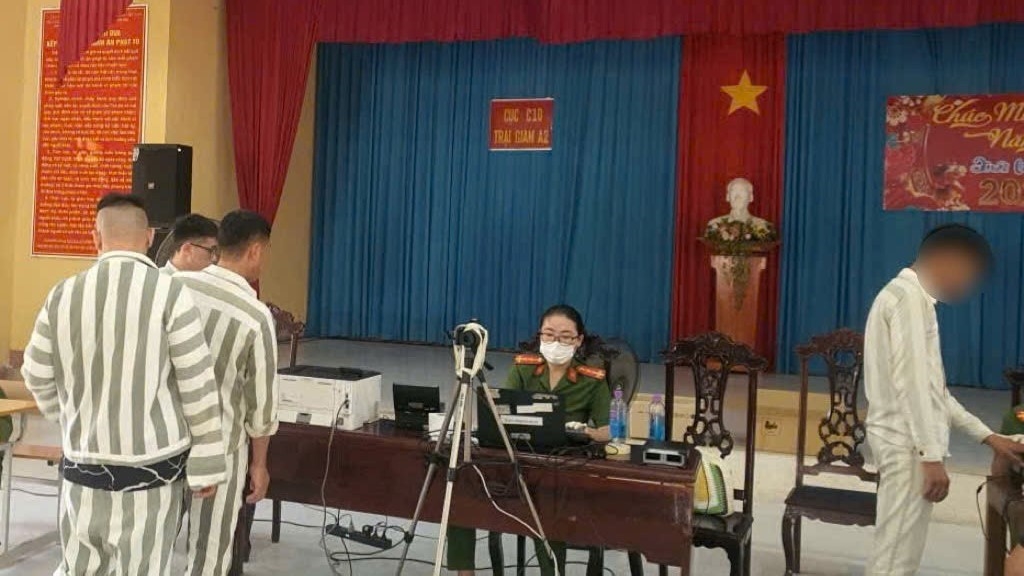 Công an tỉnh Khánh Hòa tổ chức cấp thẻ Căn cước cho phạm nhân được đặc xá năm 2026