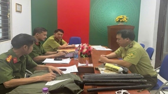 Tăng cường kiểm tra công tác quản lý, sử dụng vũ khí, công cụ hỗ trợ tại các cơ quan, doanh nghiệp