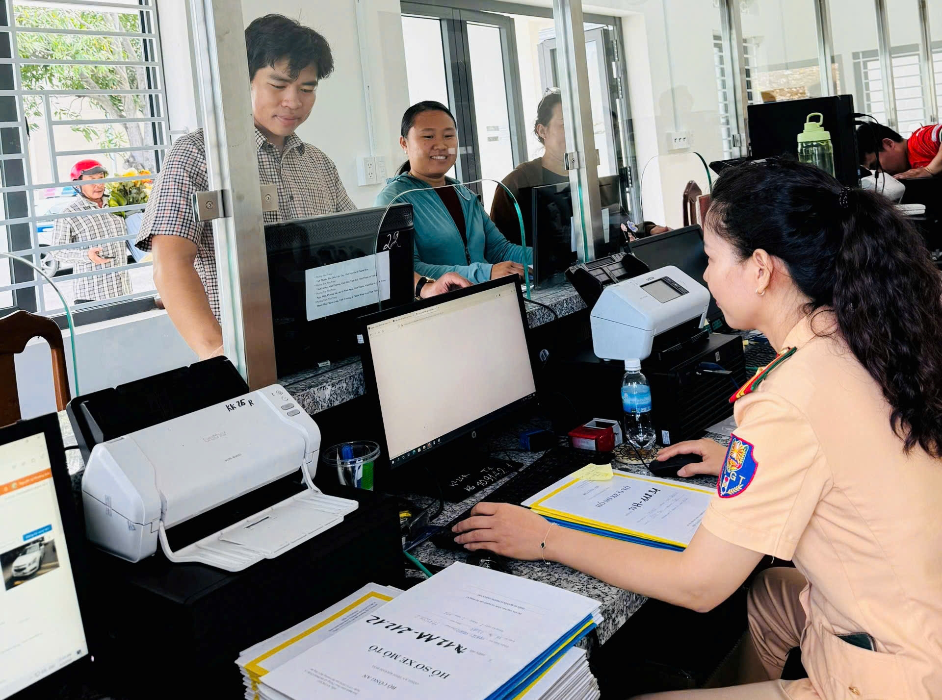 Gần 01 tháng ra quân cao điểm 100 ngày rà soát, xác minh, làm sạch dữ liệu đăng ký, quản lý phương tiện