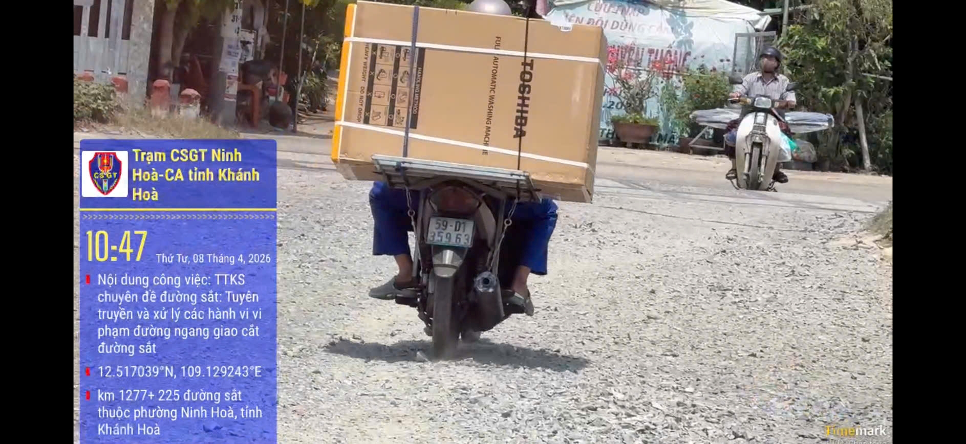 Đẩy mạnh phạt nguội hành vi vi phạm trật tự an toàn giao thông đường sắt