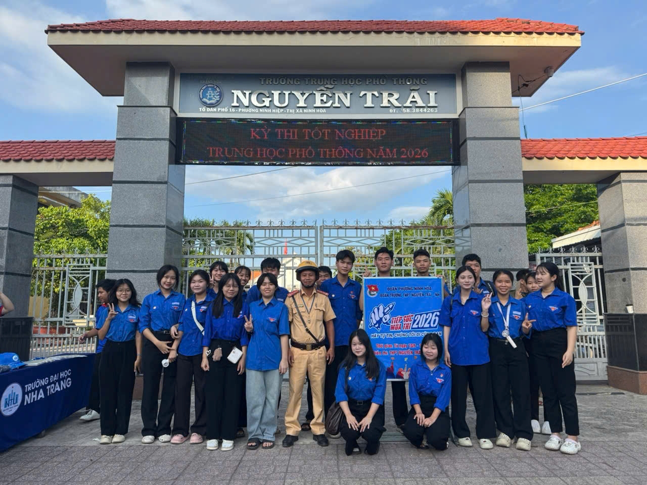 Phòng cảnh sát giao thông đảm bảo an toàn giao thông phục vụ kỳ thi tốt nghiệp THPT năm 2026