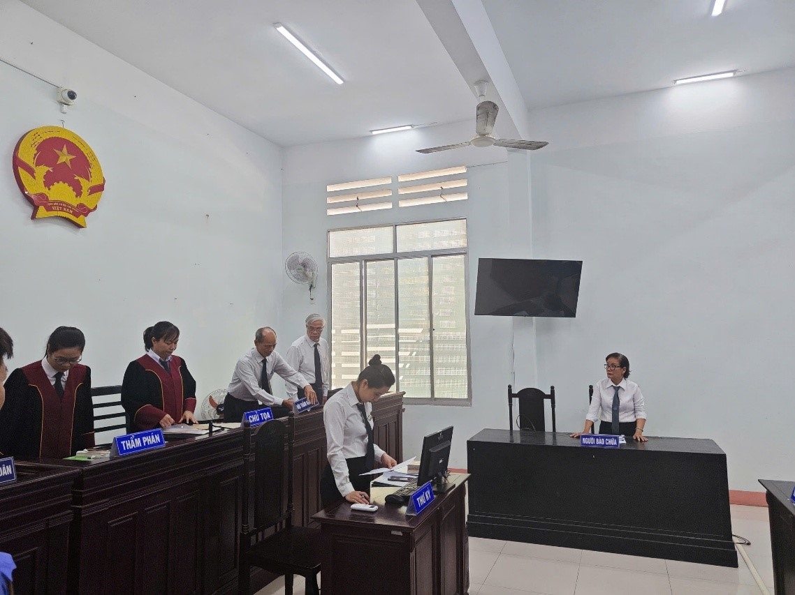 Bảo vệ an ninh trật tự phiên tòa xét xử về tội “Mua bán trái phép chất ma túy” tại Tòa án nhân dân tỉnh