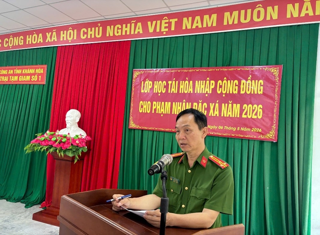 Trại Tạm giam số 1 chuẩn bị hành trang cho phạm nhân đặc xá