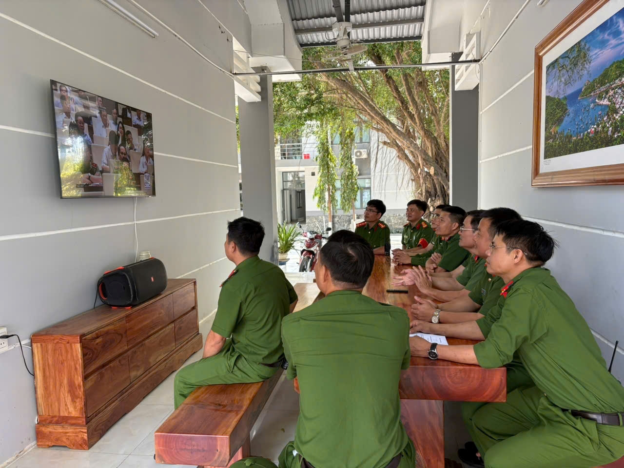 Trại tạm giam số 2 học tập, quán triệt Hội nghị lần thứ hai, Ban Chấp hành trung ương đảng khóa XIV