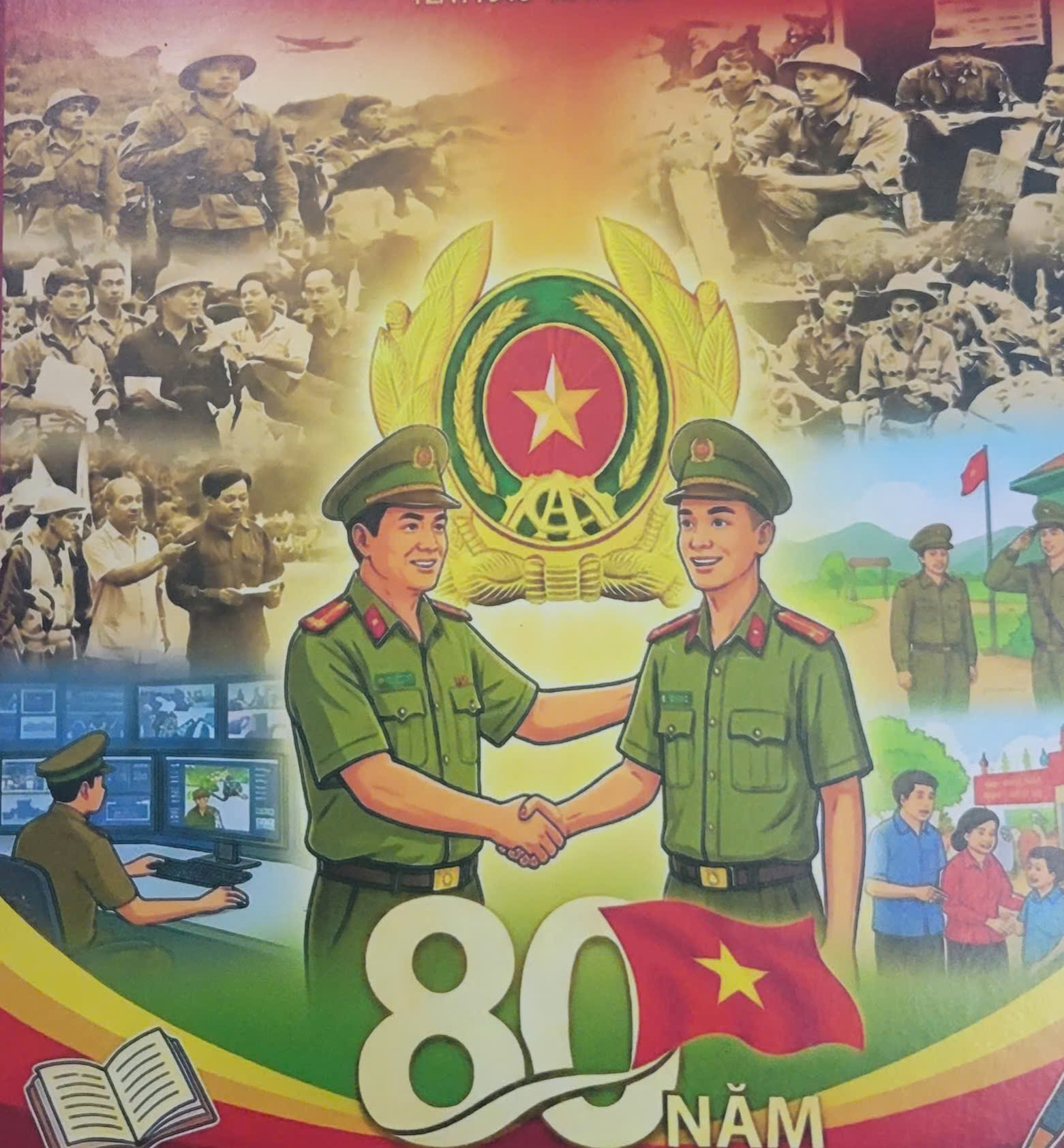 Phòng Hậu cần - Công an tỉnh Khánh Hòa đạt thành tích cao tại Cuộc thi viết tìm hiểu 80 năm Ngày truyền thống lực lượng An ninh nhân dân