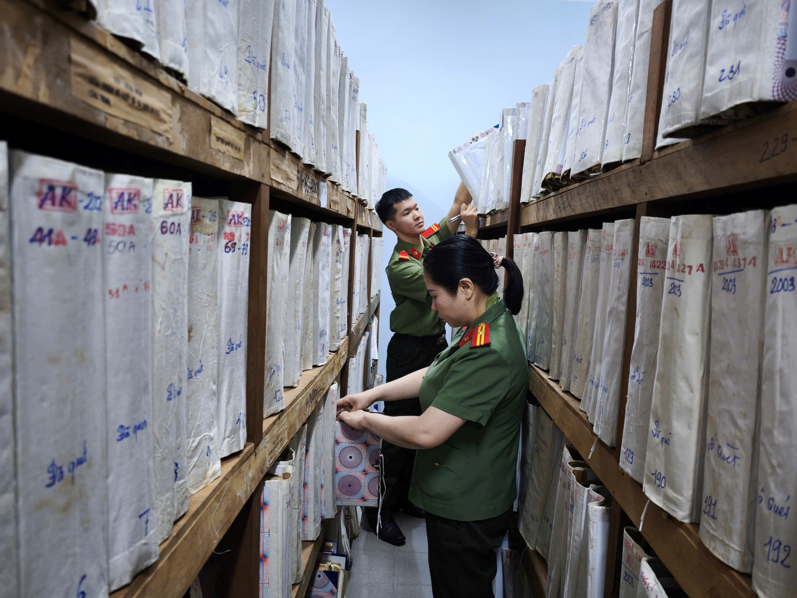 Lực lượng Hồ sơ nghiệp vụ - Điểm tựa thầm lặng trong cuộc đấu tranh phòng, chống tội phạm