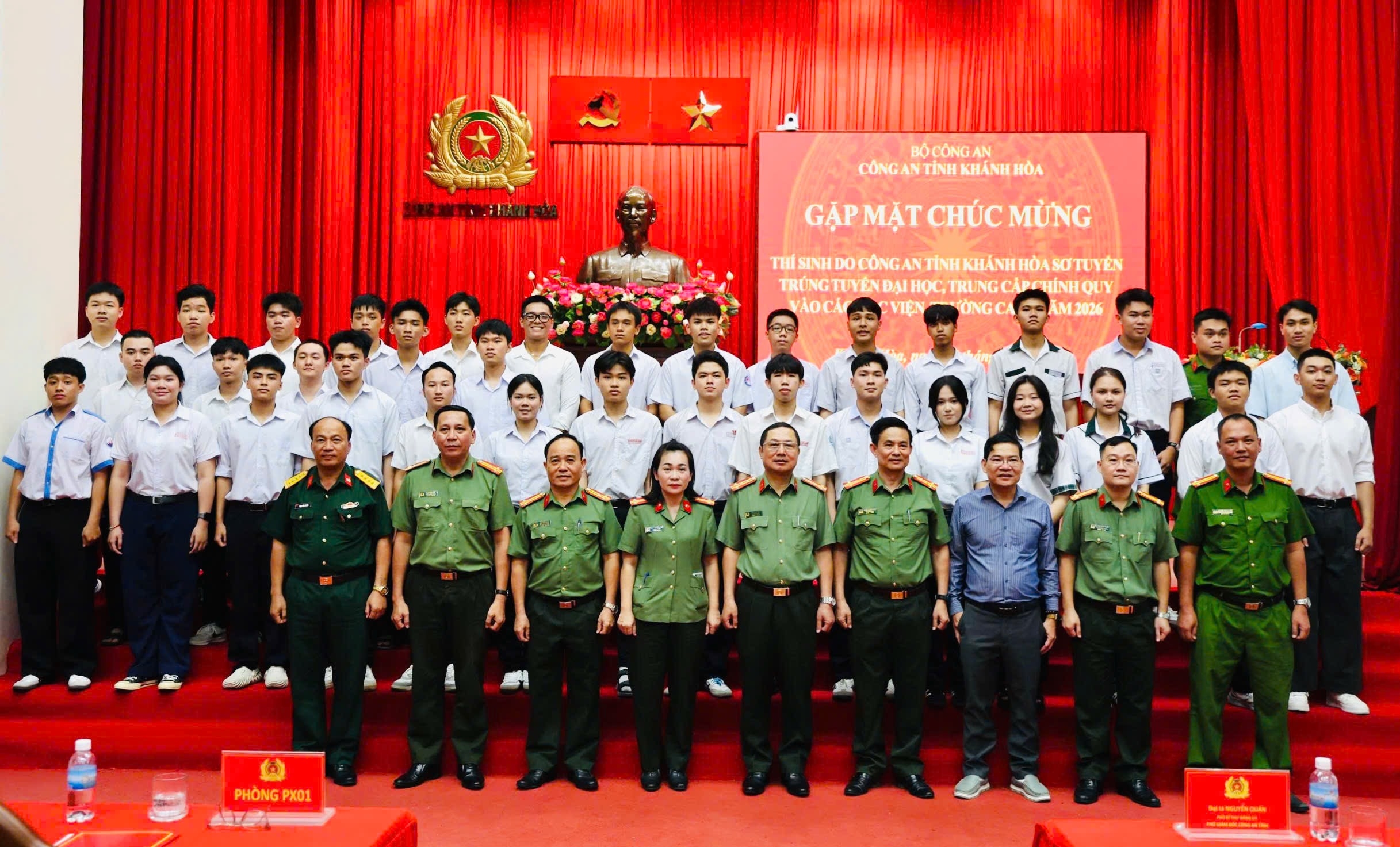 Phòng Tổ chức cán bộ Công an tỉnh Khánh Hòa: Lan tỏa tinh thần “Gần dân nhất” từ công tác tuyển sinh Công an nhân dân