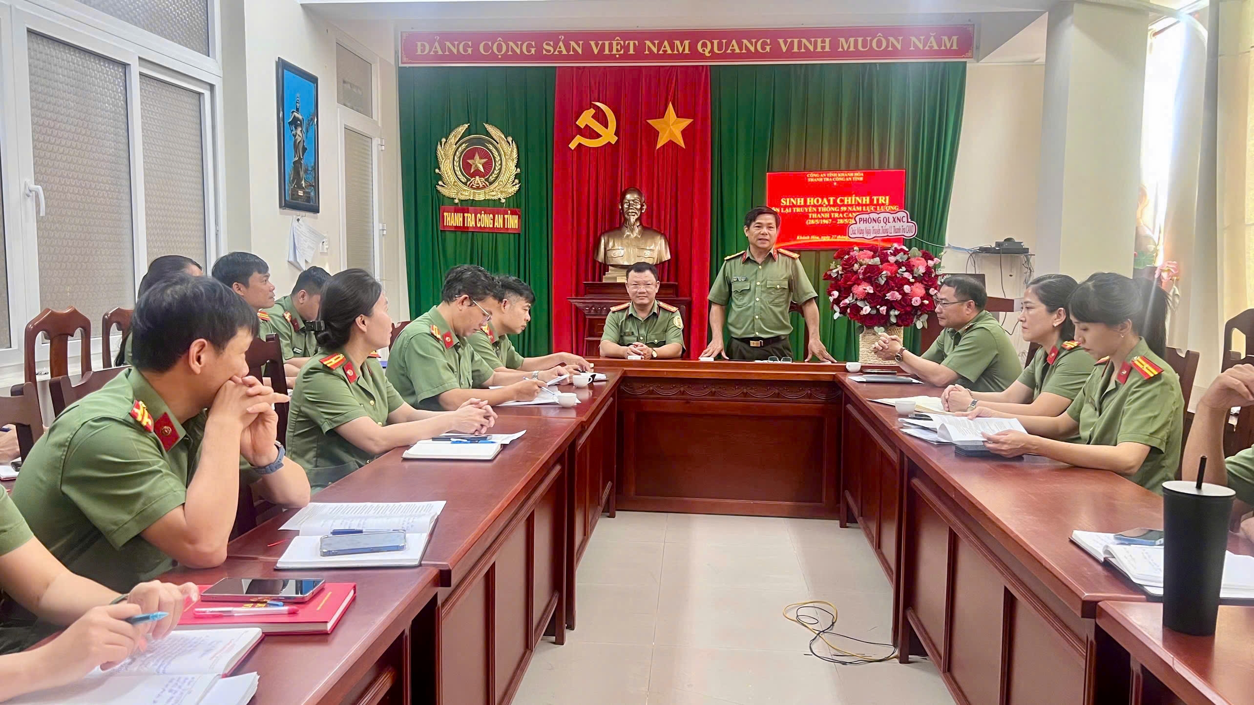 Tổ chức các hoạt động chào mừng kỷ niệm 59 năm Ngày truyền thống lực lượng Thanh tra Công an nhân dân (28/5/1967 – 28/5/2026)