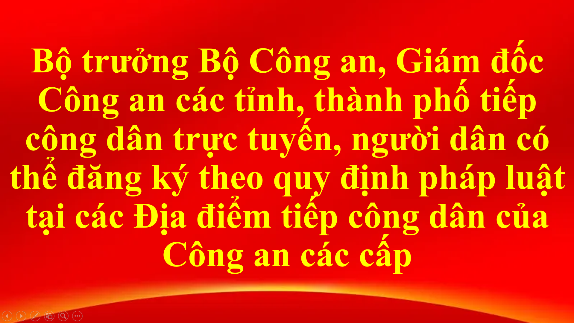 Thực hiện tiếp công dân trực tuyến kể từ ngày 01/7/2026