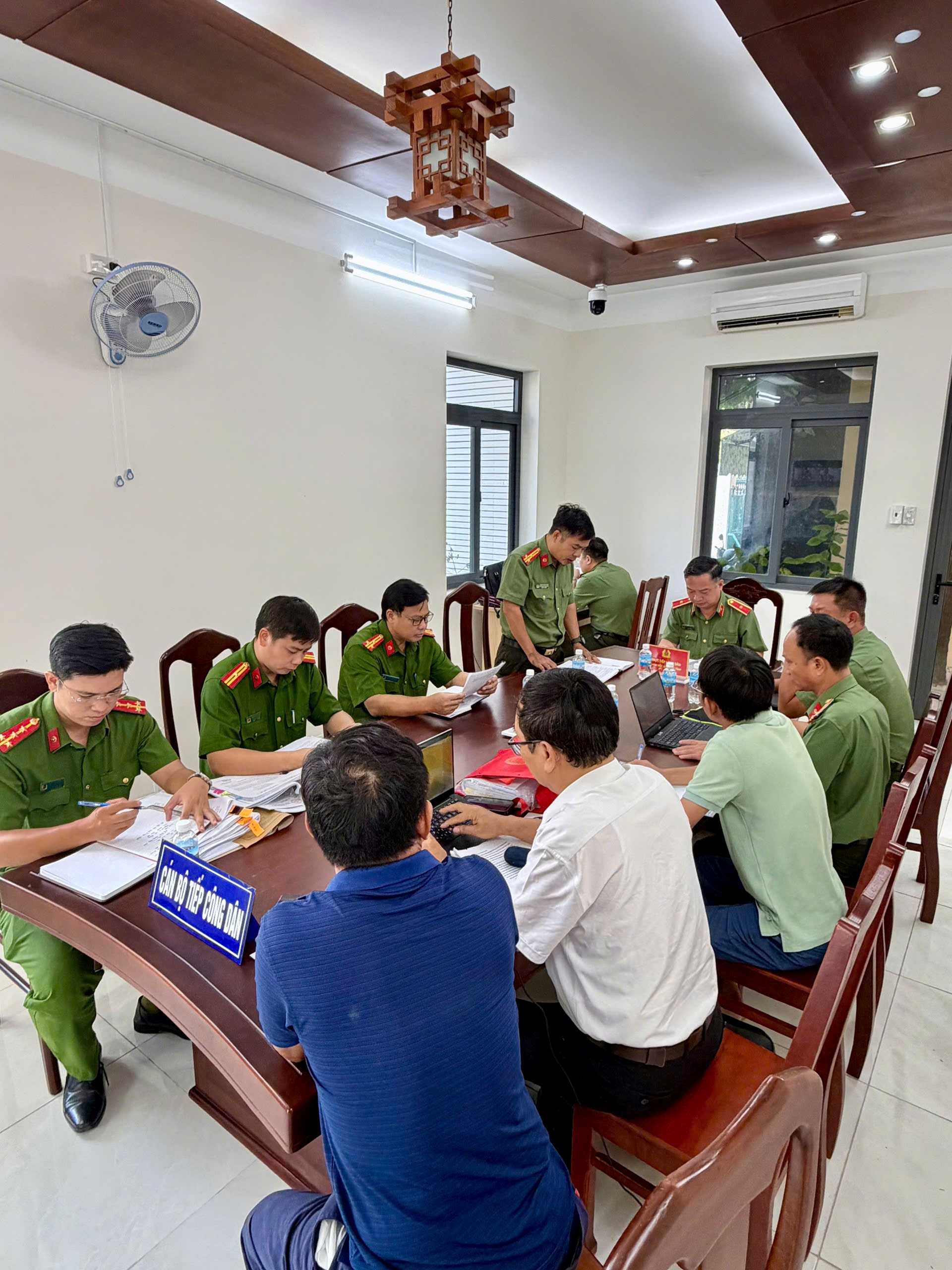 Giám đốc Công an tỉnh Khánh Hòa tiếp công dân định kỳ tháng 7 năm 2026